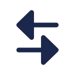 Sort Horizontal SVG Icon